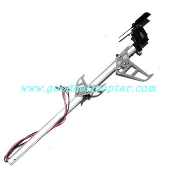 lh-1102 helicopter parts tail set (tail big boom + tail motor + tail motor deck + tail blade + tail decoration set + tail light + fixed set)